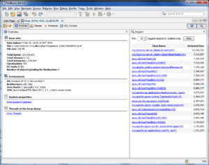 NetBeans profiler - heap dump inspection