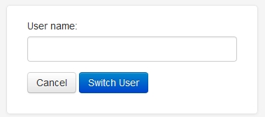 Switch User Form