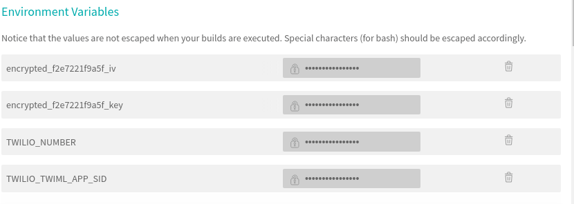 Travis CI managed secrets in Google App Engine