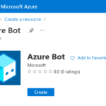 Azure-Bot-create